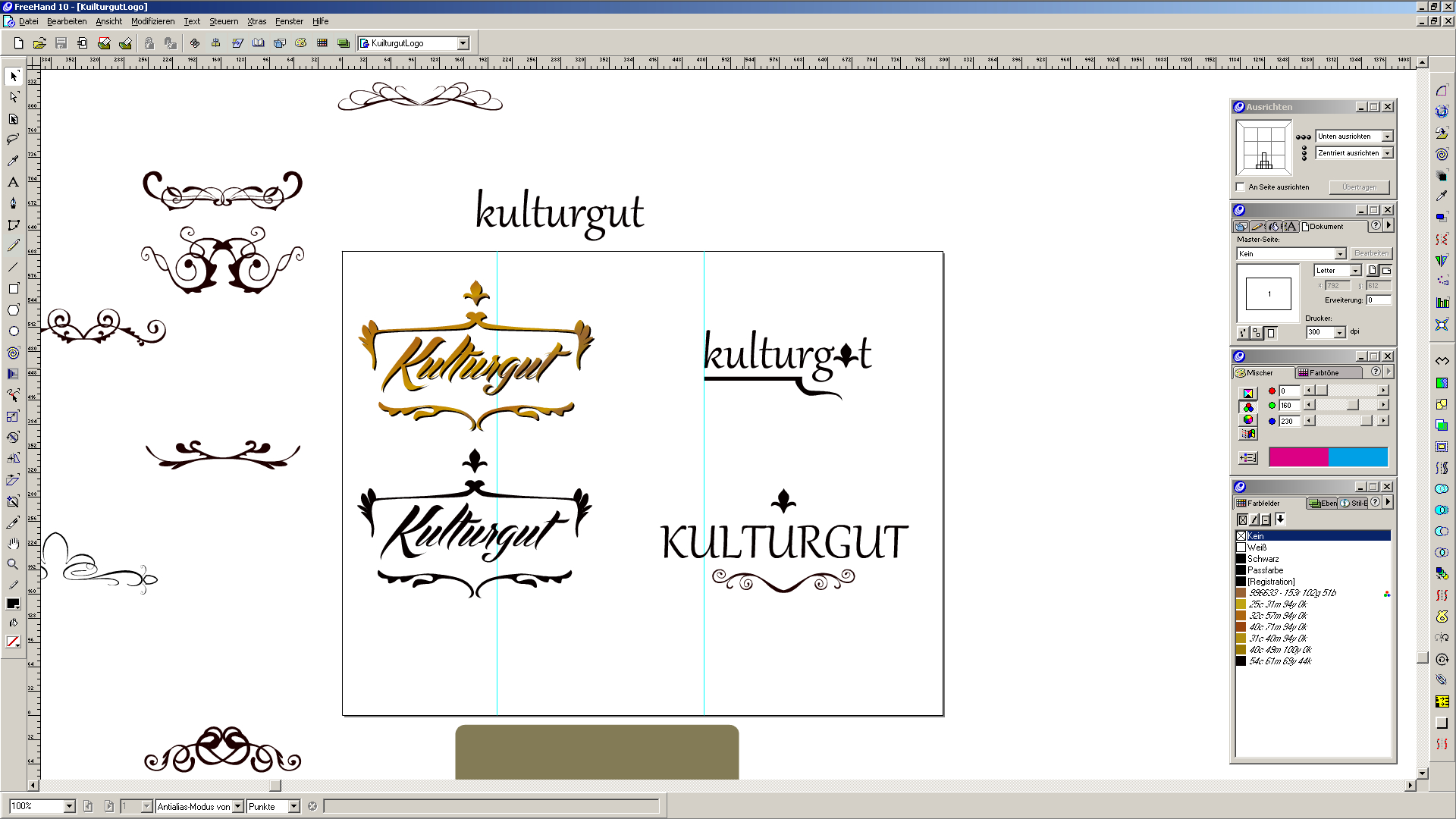 Corporate Identity Entwurf Corporate Identity Entwurf