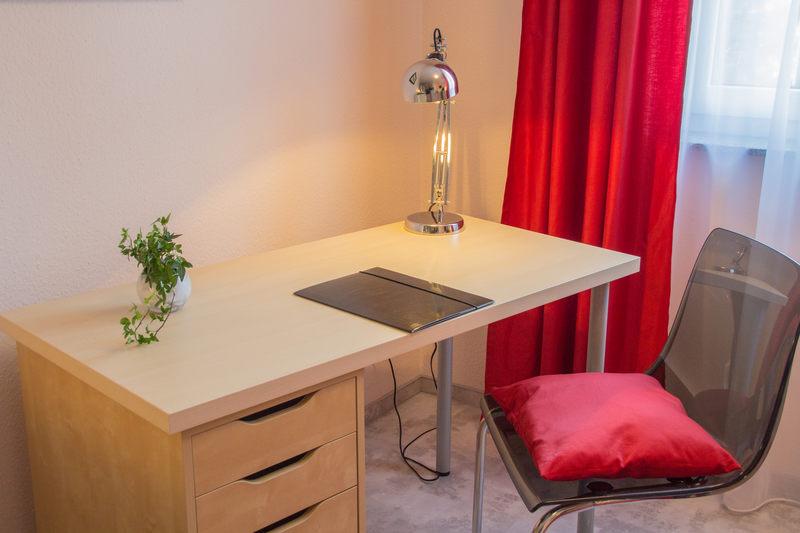 jedes Apartment der Pension Wildau verfügt auch über eine Arbeitsecke jedes Apartment der Pension Wildau verfügt auch über eine Arbeitsecke